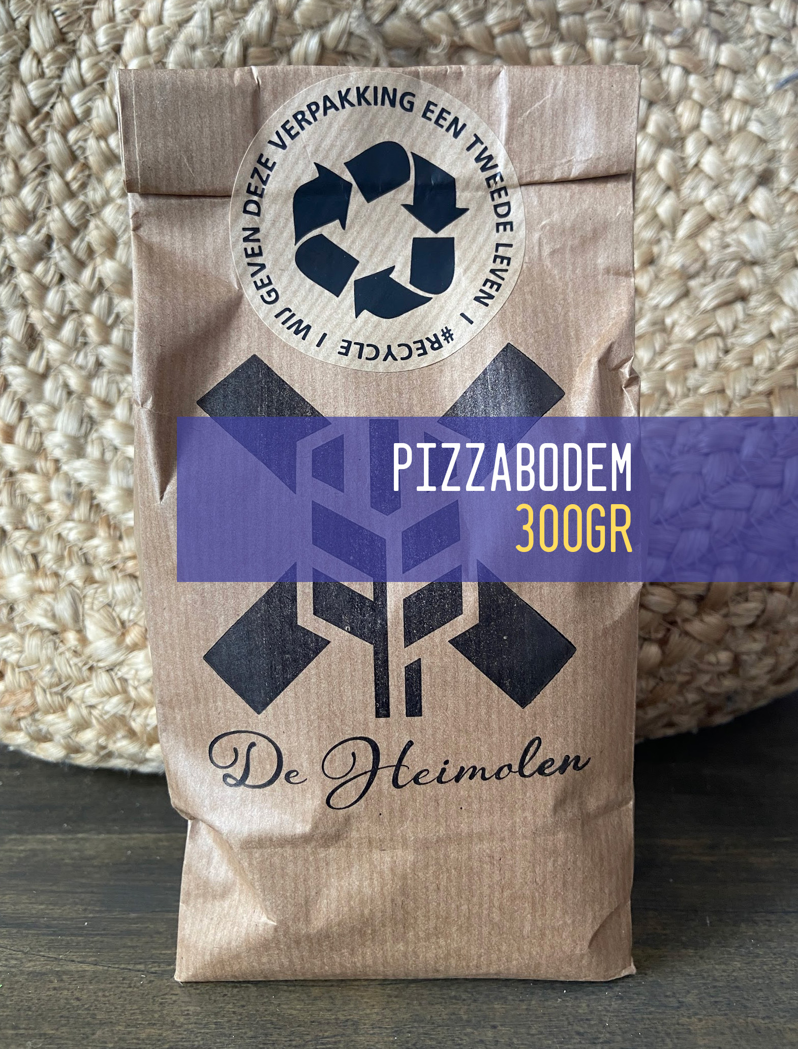 Pizzabodem 300gr - Afbeelding 1